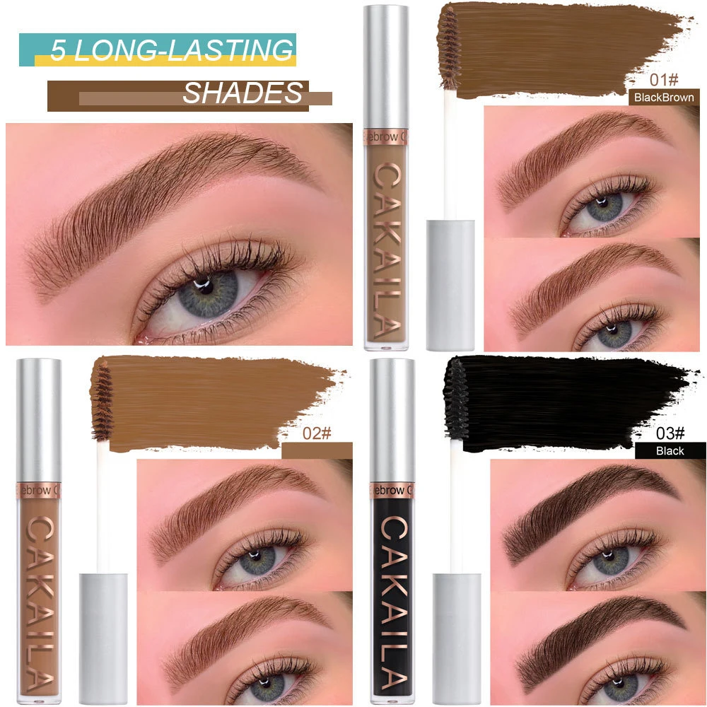Eyebrow Gel Cream Waterproof Mascara Pencil Shadow Dye Tint Eye Makeup Enhancer Pen Lasting Cosmetic | Красота и здоровье