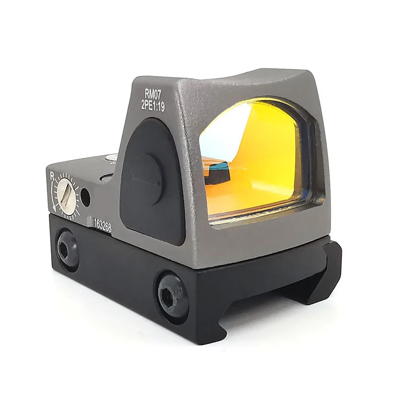 Мини RMR Red Dot Sight Fit 20 мм Picatinny Rail с Glock нижней пластиной|Оптические прицелы| |