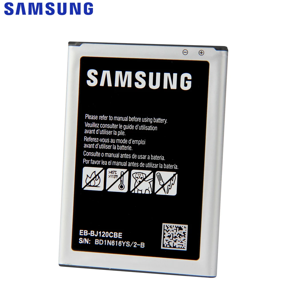 SAMSUNG оригинальный аккумулятор EB BJ120CBU BJ120CBE BJ120BBE для Samsung Galaxy J1 2016 экспресс 3 J120 J120A