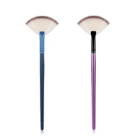 banfi large fan makeup brushes nutural powder highlighter blush powder foundation highlighter brush cosmetic beauty make up tool