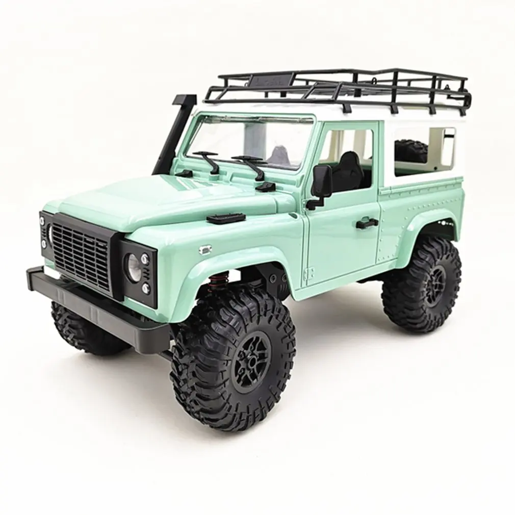 MN90 1/12 2 4G полноприводный Радиоуправляемый автомобиль с светодиодный светильник