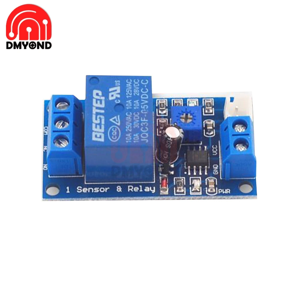 Релейный датчик задержки постоянного тока 5 в 1 нормально открытая Закрытая форма