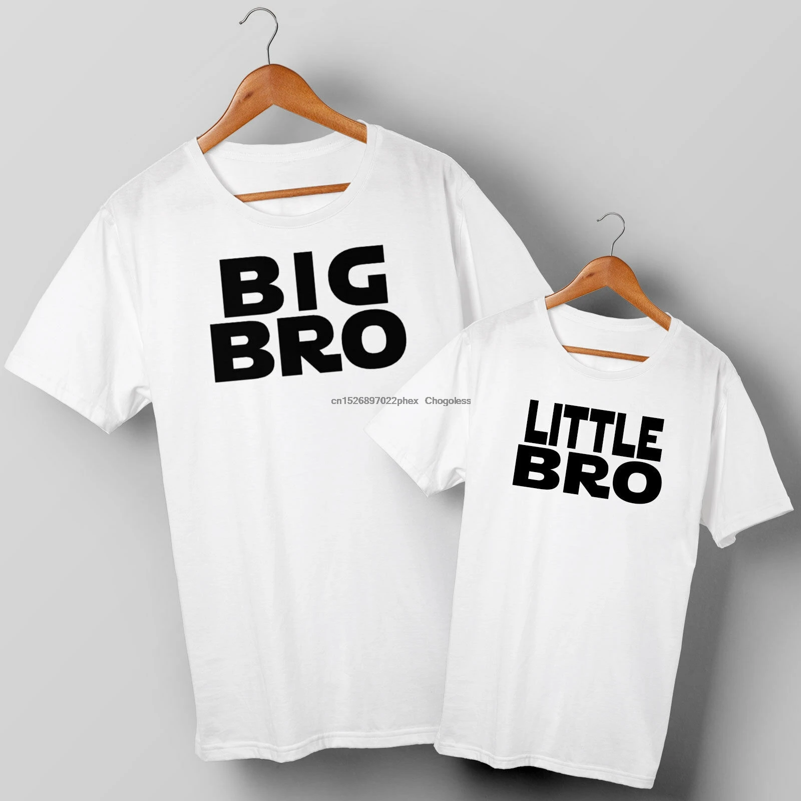 Комплект из двух футболок Big Bro & Little Brothers все размеры 1 год +|Мужские футболки| |