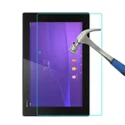 Закаленное стекло 5 шт.лот для Sony Xperia Tablet Z2 SGP541 Z3 Compact 8,0 дюймов Z4 SGP771 10,1 дюймов, защитная стеклянная пленка для экрана