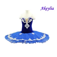 royal blue ballet tutu dance costume adult tutu with leotard for girls ballet dress women pre professional tutus sky blue bird