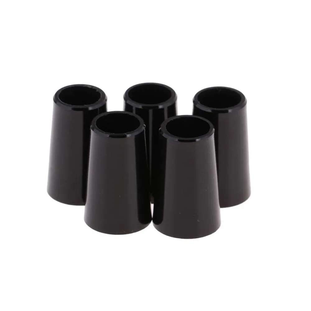 

5pcs Black Golf Shaft Sleeve Ferrules 0.335 Irons Putter Cap Adapter Ring