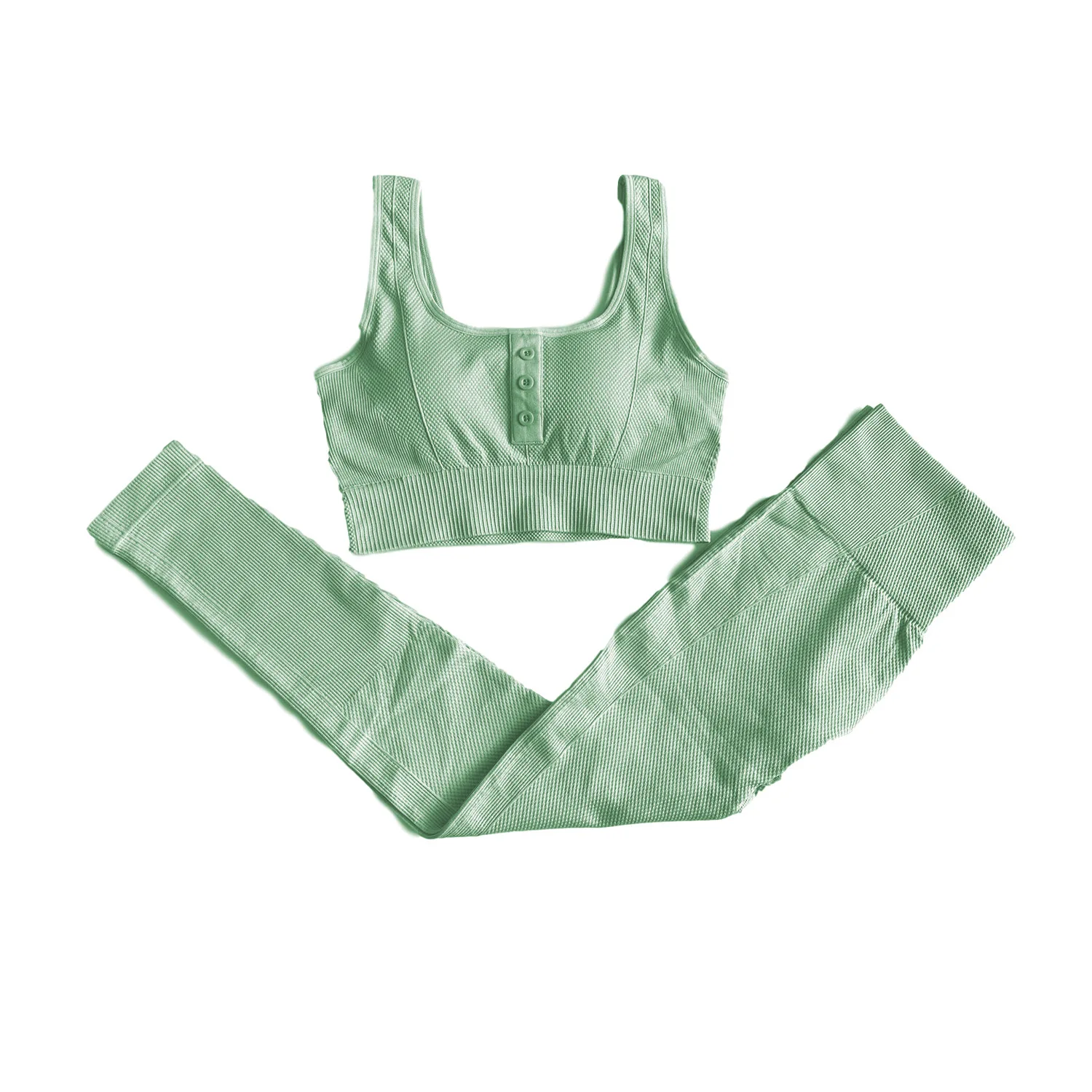 

RUUHEE Yoga Sets Women Fitness Yoga Suit Sports Set High Waist Leggings Gym Clothing Workout Sportswear Seamless Yoga Suit Women