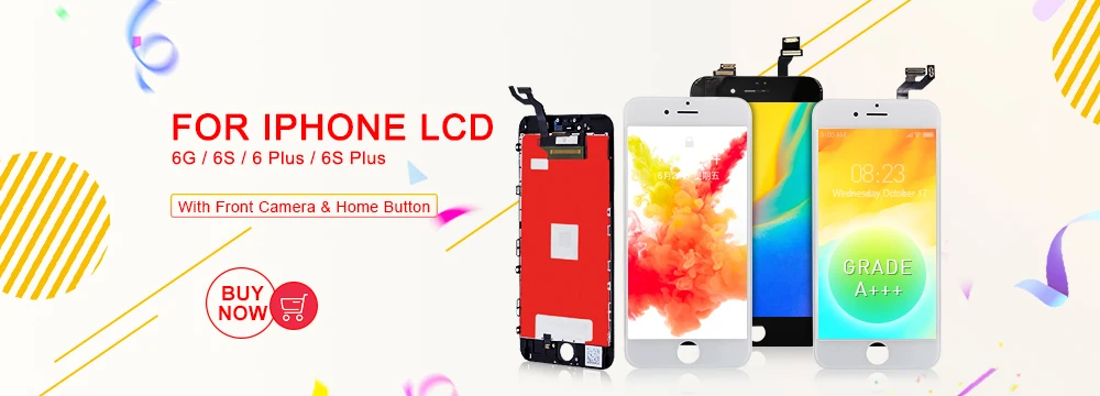 10 шт./лот класс AAA++ ЖК-дисплей без битых пикселей для iPhone 6 6G Дисплей сенсорный дигитайзер сборка DHL