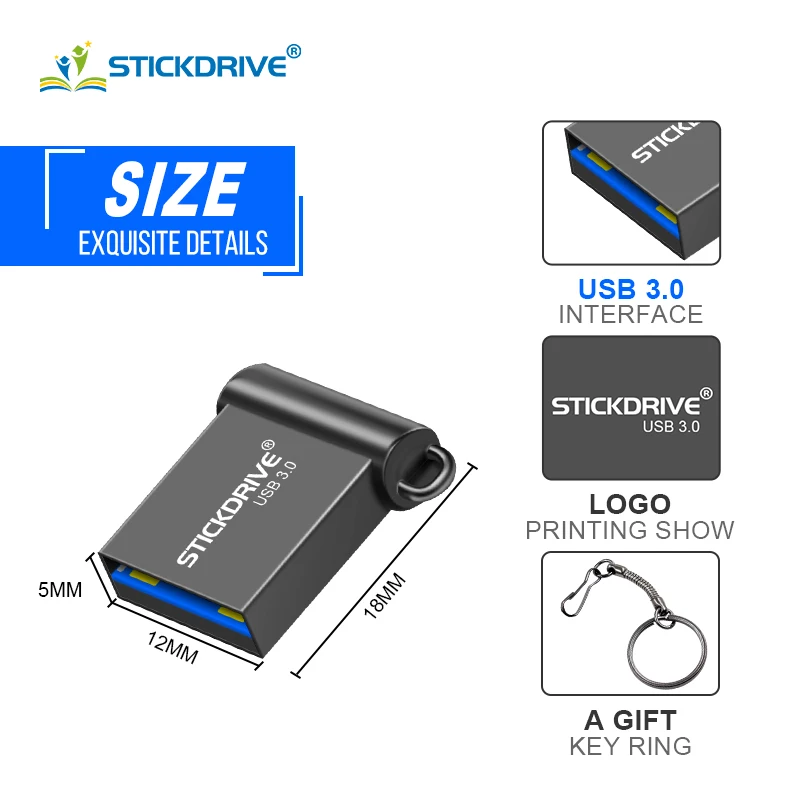 Супер мини usb флеш-накопитель 3 0 32 ГБ 16 высокоскоростной портативный накопитель 64