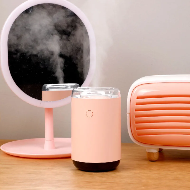 

255ML Portable Usb Car Humidifier Colorful Atmosphere Light Home Office Mute Mini Air Purifying Humidifier