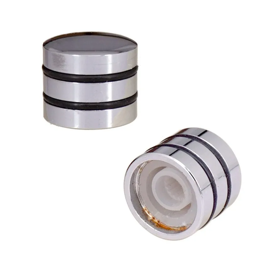 

4 Pcs Chrome Metal Dome Electric Guitar Bass Replacement Volume Tone Control Knobs Turn Buttons Guitar Accessories Parts
