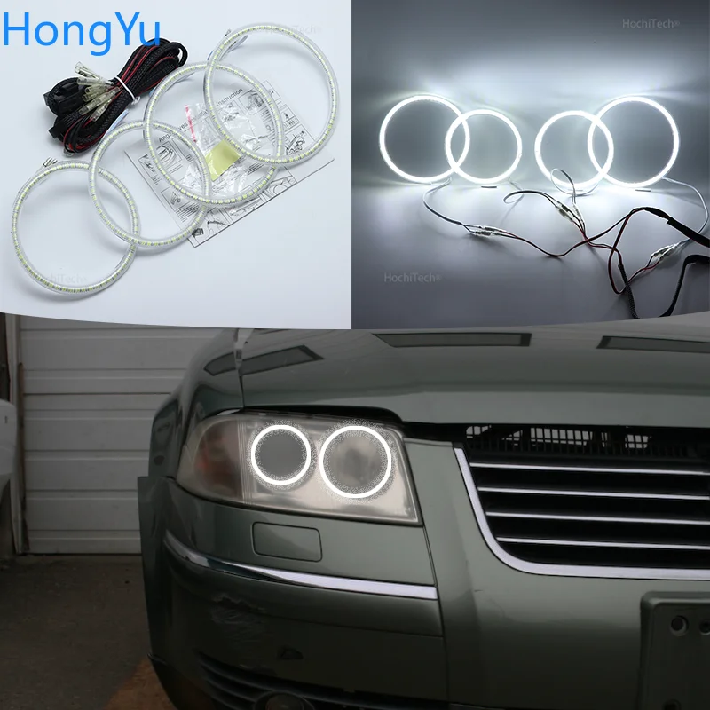 Для Volkswagen VW Passat B5.5 3BG 2001 2002 2003 2004 2005 отличные ангельские глазки ультра яркие smd