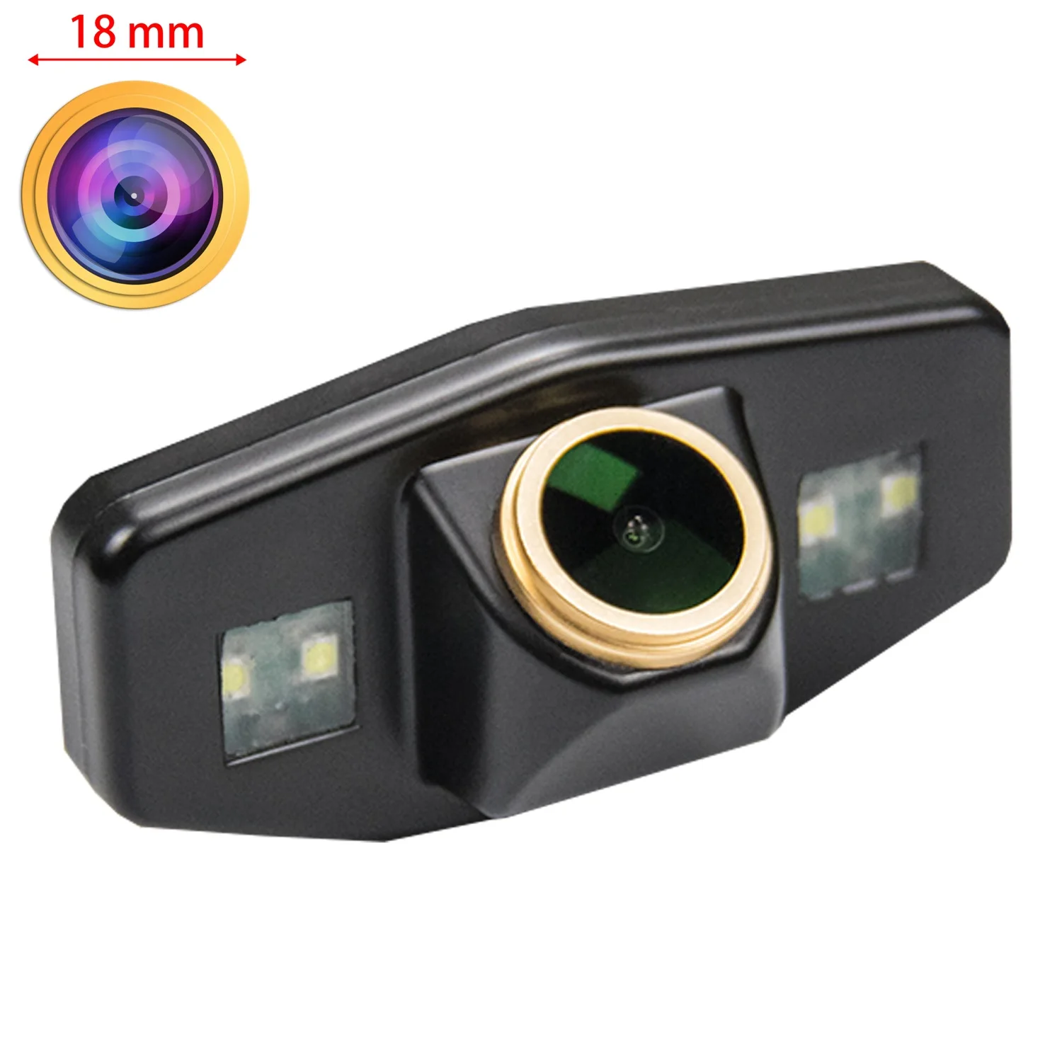 

Misayaee Free Filter HD 1280 * 720P Car Rear View Camera for Honda Jazz Accord Civic EK Odyssey Pilot Civic FD Night Vision