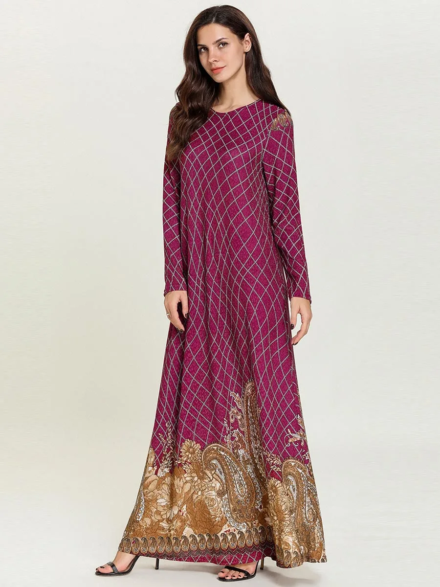 BNSQ Muslim Arabic Islamic 2019 Dubai Kaftan Abaya Moroccan Middle Eastern Morocco Indonesia Dress Oversized Casual Robe | Тематическая