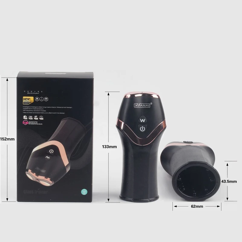 Электрический Мужской мастурбатор силиконовый вибратор массажер для пениса