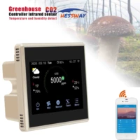 tuya wifi rs485 greenhouse co2 sensor for carbon dioxide concentration maintenance temperature and humidity detection
