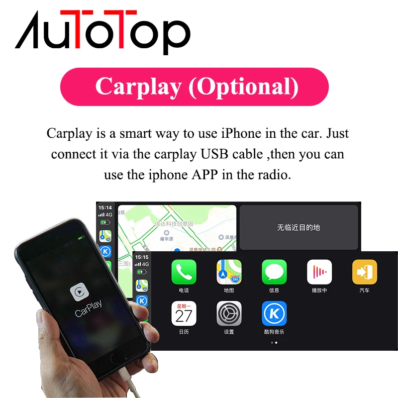 

AUTOTOP 1din 10.25'' IPS screen Android 10.0 Car Radio GPS Navigation For BMW F30/F31/F34/F20/F21/F32/F33/F36 NBT (2013-2017)