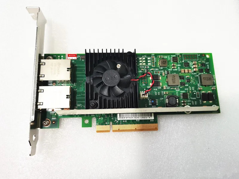 X540-T2 K7H46 3DFV8 Dual-port RJ45 PCI-E X8 10Gb 2P Ethernet Converged Network Adapter