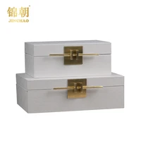 modern new chinese simple jewelry box decoration sales office hotel club indoor bedroom storage box soft decoration