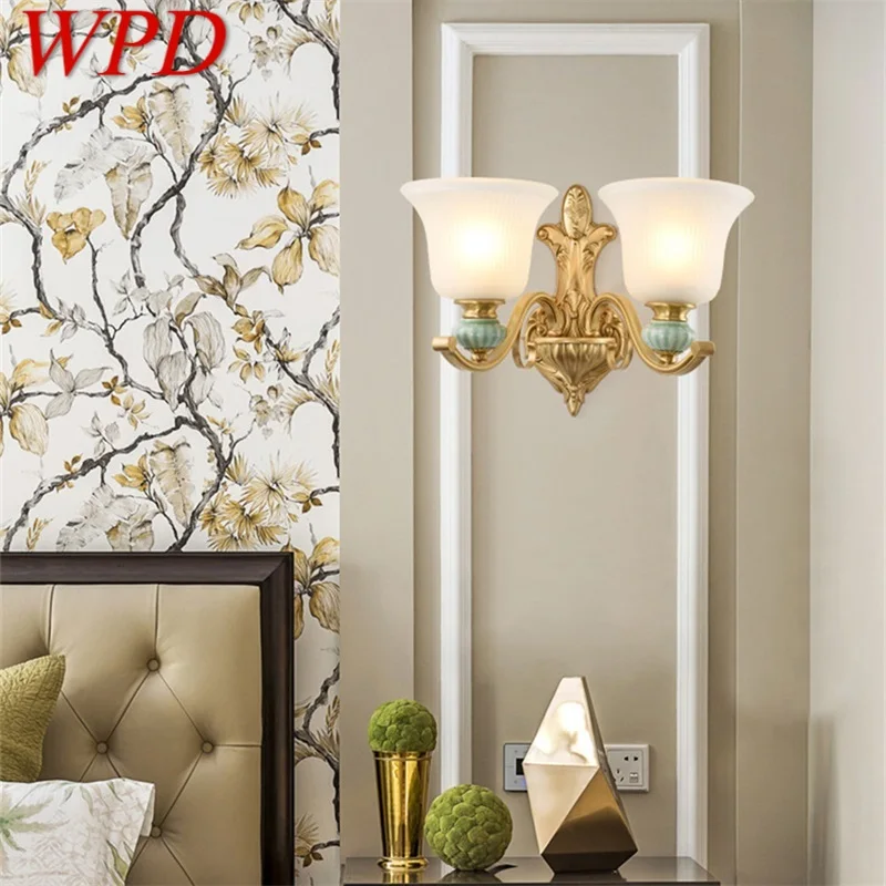 

Светодиодсветодиодный комнатные Настенные светильники WPD, латунный современный роскошный бра, декоративное бра для дома, спальни, гостиной...