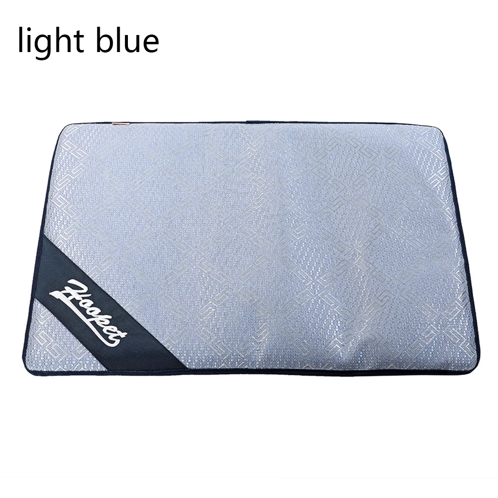 Летние автокресло Шелковый коврик для охлаждения домашних животных не торчит