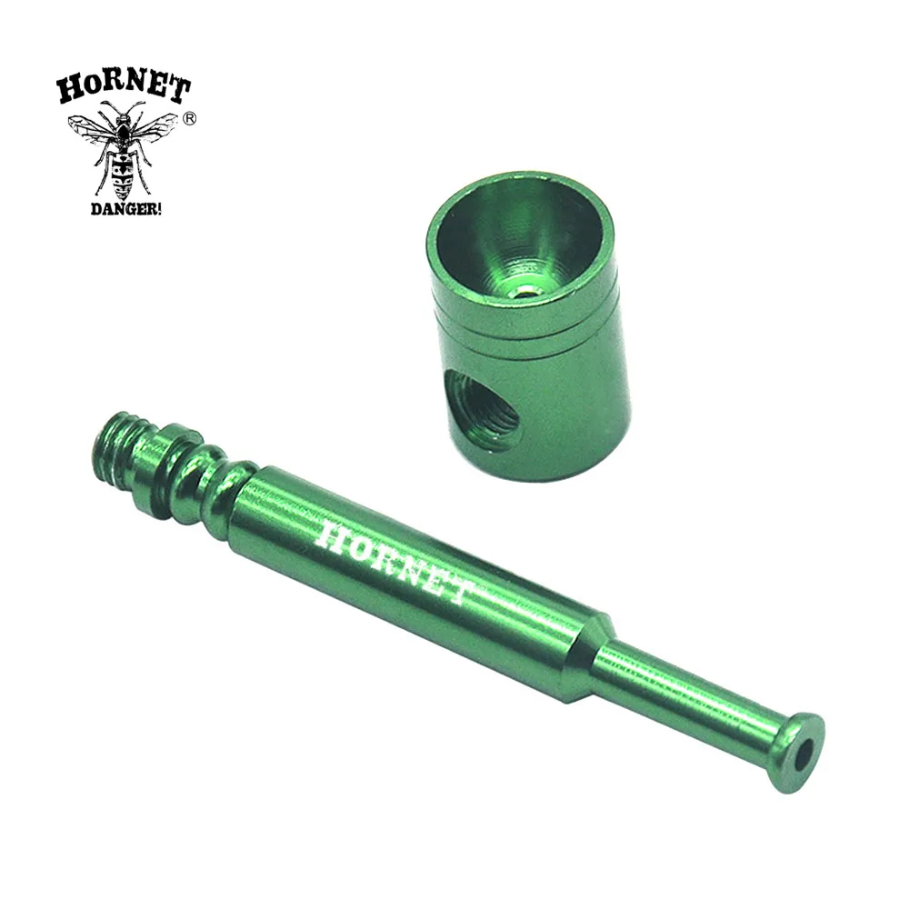 HORNET съемная металлическая трубка для курения с металлической чашей 91 мм