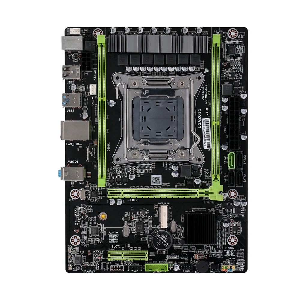 Материнская плата jingsha X79 M2 3 0 LGA2011 1000 Мбит/с сетевая карта SATA3.0 USB3.0 DDR3