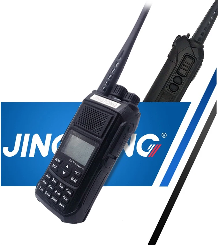 12 Вт портативная рация JINGTONG JT-5988 4800 мАч мощная радиосвязь многофункциональная cb радиостанция ham Радио telsiz