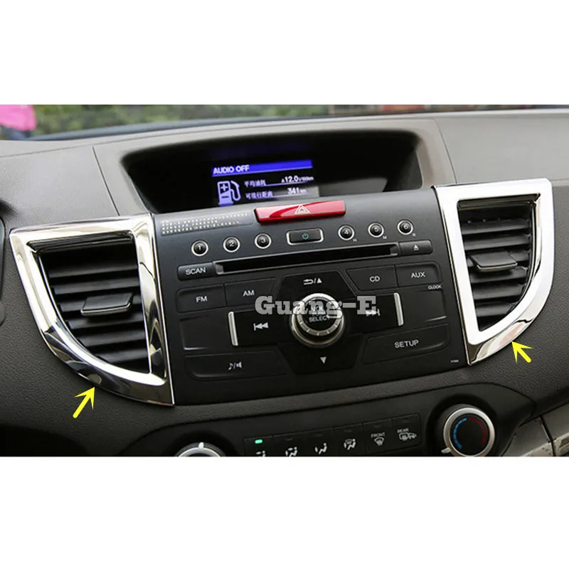 

Для Хонда сrv CR-V 2012 2013 2014 приборной панели автомобиля передний молдинг рамка переключатель Вентиляционный Выход Кондиционер Панель Управле...