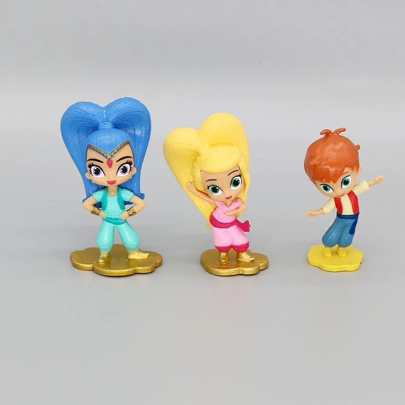 Новинка 12 шт. фигурки героев мультфильма желания феи сестры близнецы мерцающие