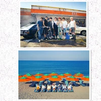 2pcsset bangtan boys poster stickers wall stickers bedroom decoration poster tube packing 21x30cm kpop fans gift