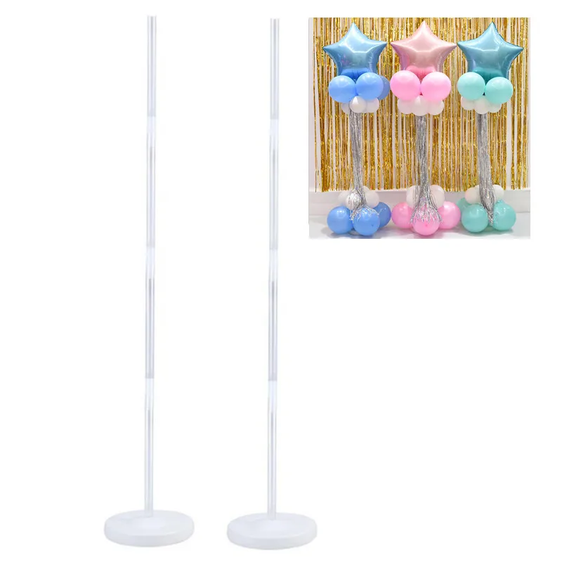 

7 /11/19tubes Balloon Holder Column Balloons Stand Stick Balons Birthday Party Decorations Kids Wedding Christmas Decor Supplies