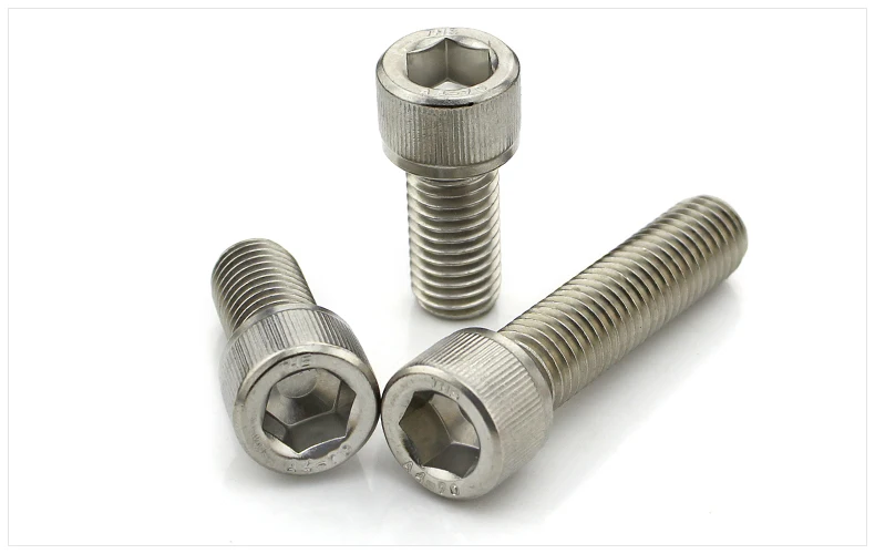 304 Stainless Steel hexagonal Socket Head Cap Screw DIN912 Cheese Hex Bolt M4 M5 M6 10PCS | Обустройство дома