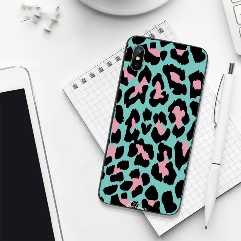 

Leopard Phone Case for iPhone 11 12 pro XS MAX 8 7 6 6S Plus X 5S SE 2020 mini