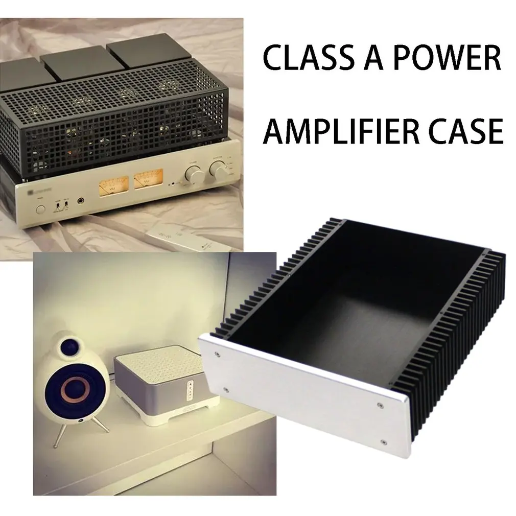 WA92 Aluminum Chassis Amplifier Case/Amplifier Enclosure /DIY Cabinet DAC box DIY KIT