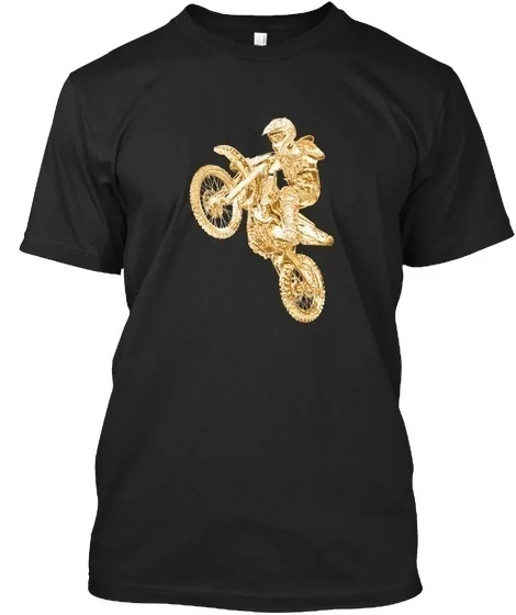 

Мужские и женские футболки унисекс Golden Motocrosser Standard