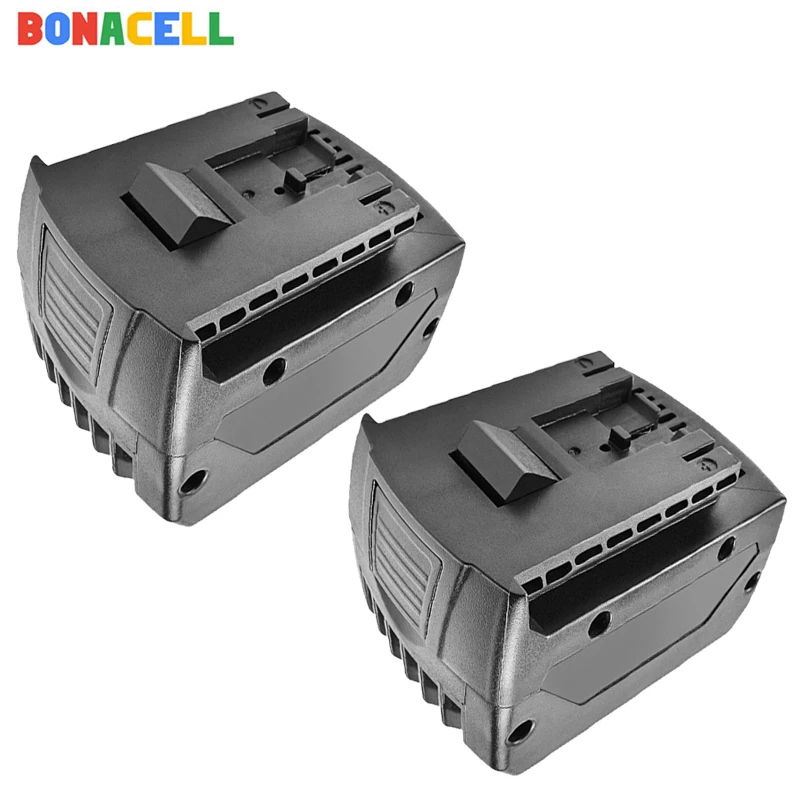Bonacell 2 шт. 6000 мА/ч литий-ионный аккумулятор Батарея для Bosch Мощность инструменты