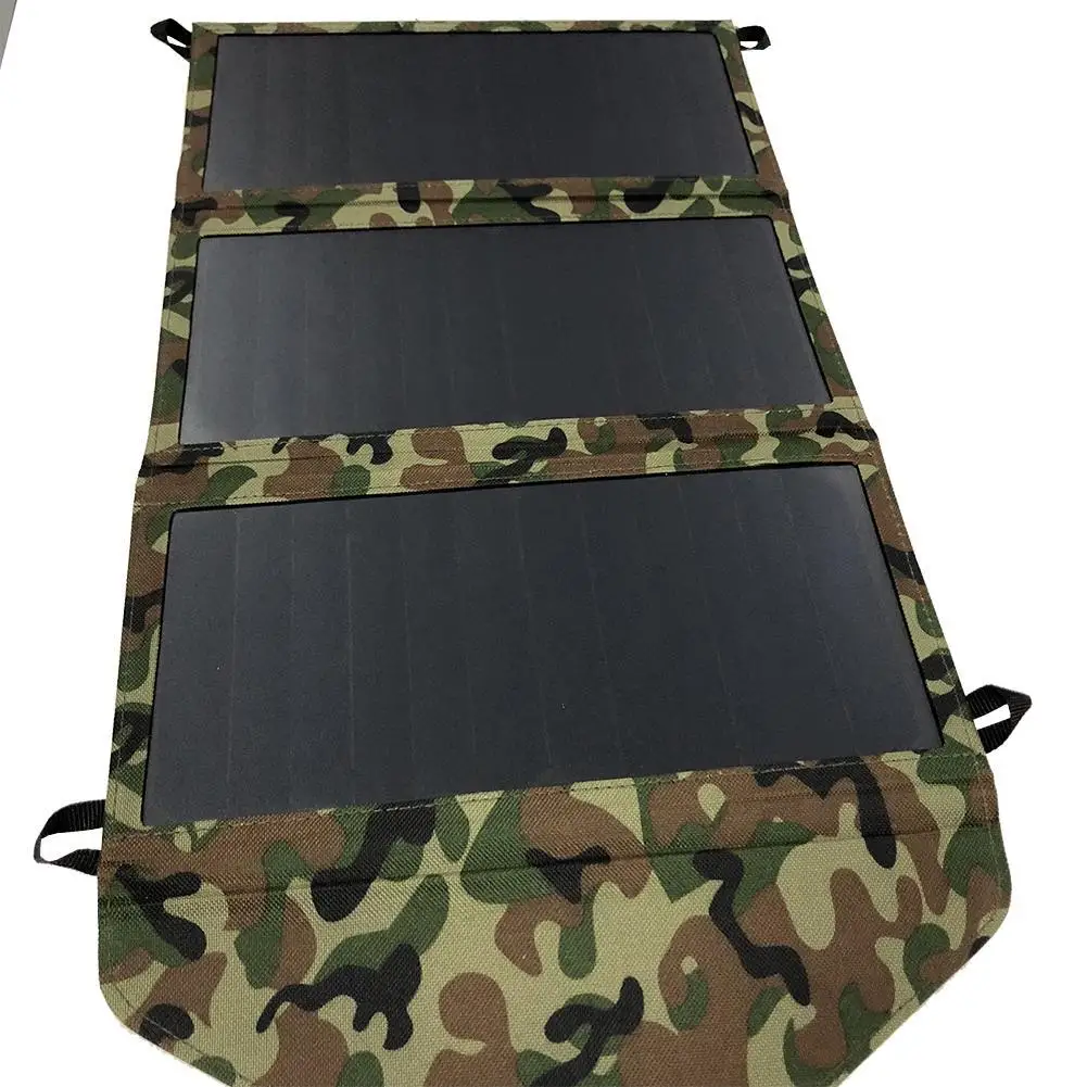 Водонепроницаемый 20 Вт складной чехол с солнечными панелями зарядное устройство