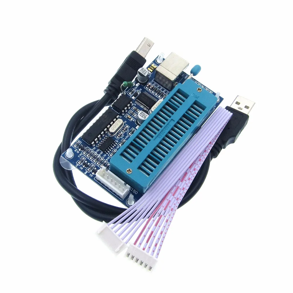 1 шт. 1 комплект PIC K150 ICSP программист USB автоматическое программирование разработка микроконтроллера+ USB ICSP кабель 3237