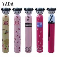 yada originality cartoon japan girl a doll umbrella for women folding wine bottle umbrella rain creative uv mini umbrellas ys852