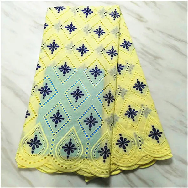 as picture Швейцарская вуаль кружева в швейцарской последние tissu africain broderie хлопок кружева ткань из Дубая высокого качества кружева 5 ярдов/партия - Цвет: as picture
