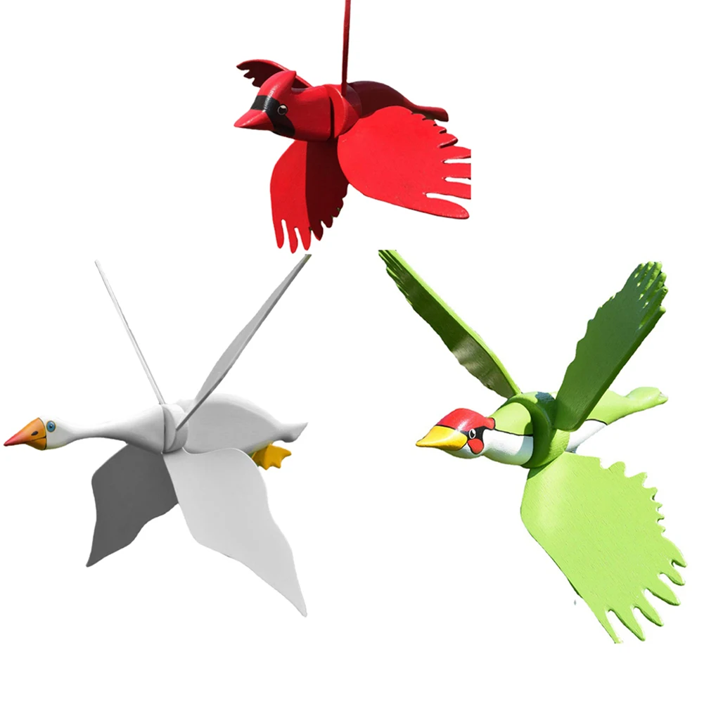 

Garden Windmill Spinners Bird Shape Lawn Stake Whirling Statue Decoration Kids Children Outdoor Garden Party Toy