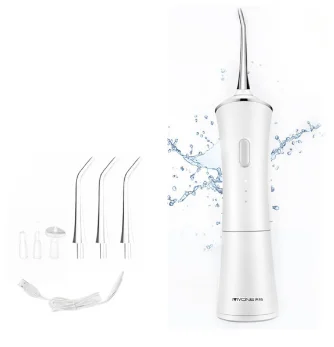 Oral Irrigator CCCIST Электрический Стоматологический Ирригатор для полости рта ирригатор для зубов полив орошение USB перезаряжаемый портативный чистящий водный Флоссер - Цвет: Oral Irrigator