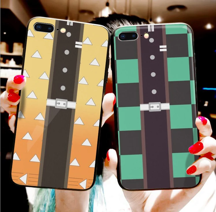 Kamado Nezuko Kimetsu no Yaiba Demon Slayer Pantone мягкий черный чехол для телефона для iphone 6/6s 7/8, 7 Plus/8 Plus, X, XS i11 i11pro