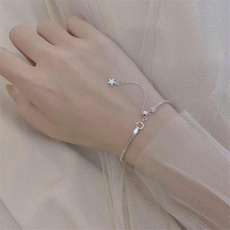 

Gypsophila Bracelet Adjustable Chain Chain Fine Jewelry Wedding Girls Lady Love Gift