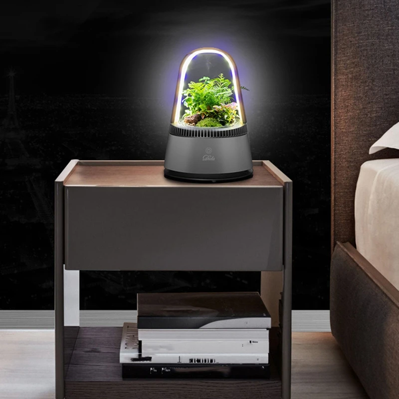 

Flower Basket Desktop Negative Ion Multifunctional Air Purifier, Formaldehyde and Odor Disinfection Purifier,US Plug