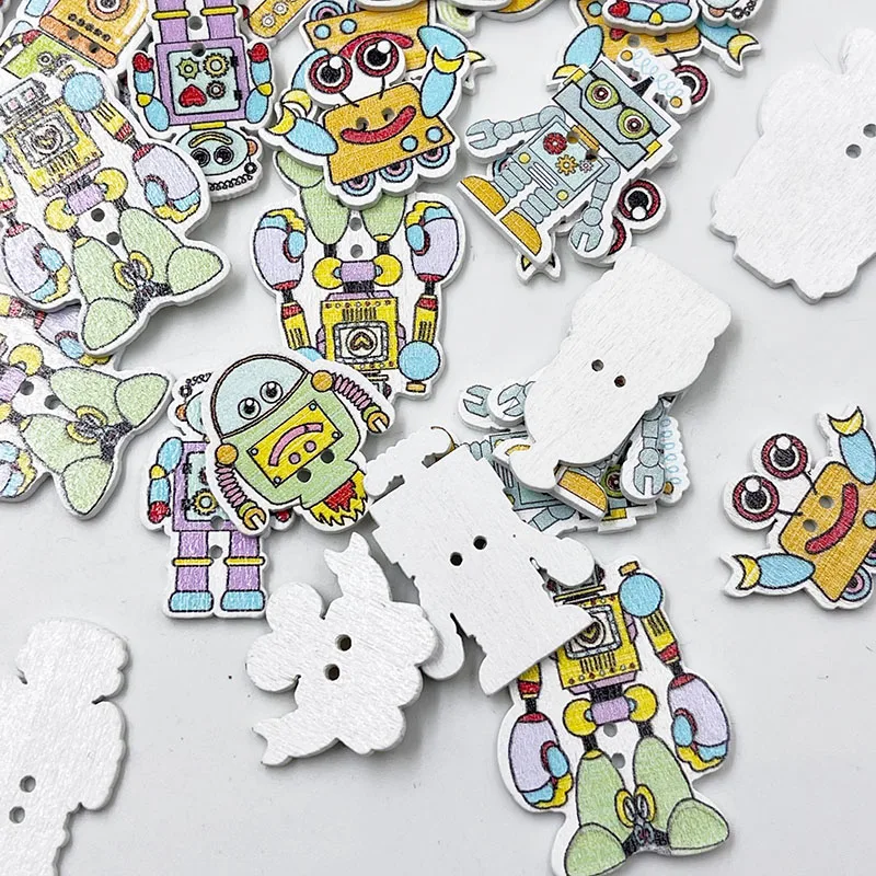 25/50/100 шт. деревянные пуговицы | Дом и сад