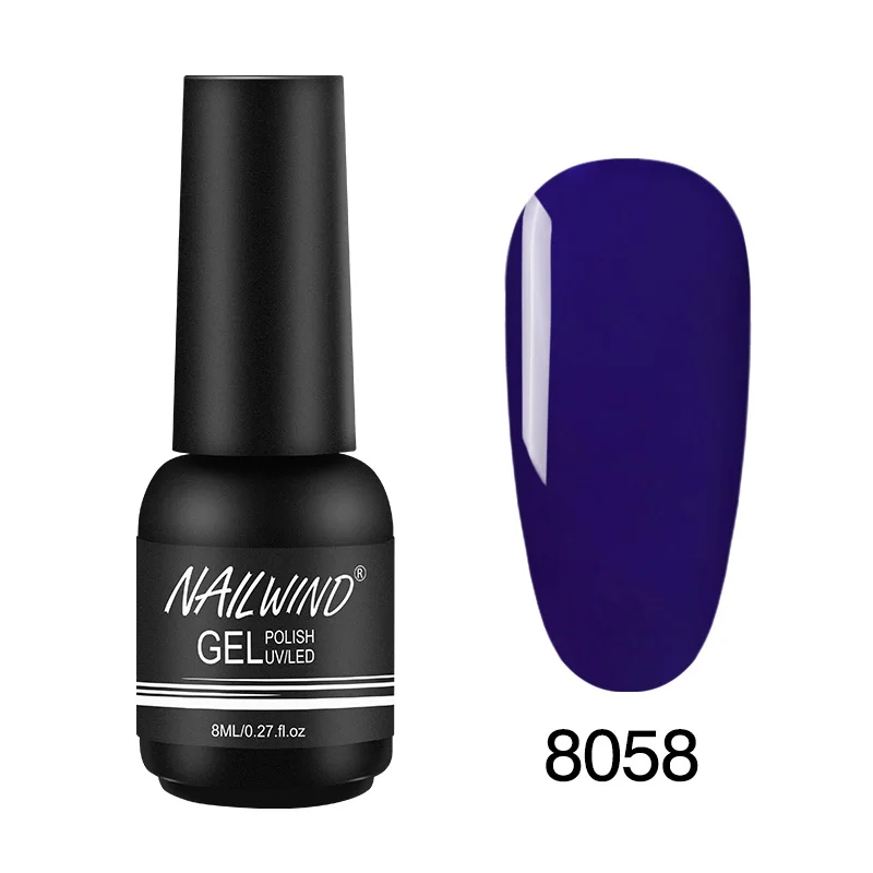8058 Гель nailwind лак для ногтей маникюрный набор УФ светодиодный полиграфический Гель Дизайн ногтей основа Топ праймер покрытие rosalind гель-лаки для ногтей - Цвет: 8058
