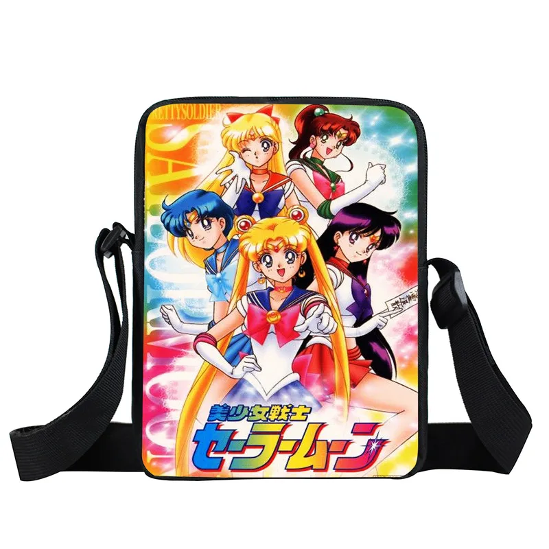 xkbmsn82 Аниме Сейлор Мун сумка-мессенджер SailorMoon Кристалл девушки мини-сумка на плечо женские сумки на каждый день Детские Школьные сумки Дети крест книжная сумка - Цвет: xkbmsn82