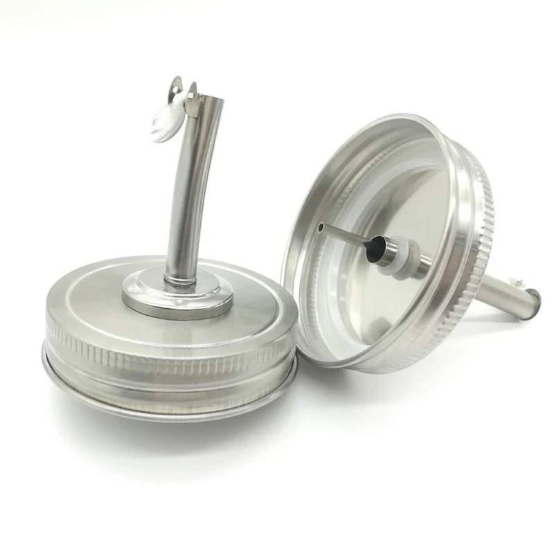 

Oil Lid Oil Pour Spout Dispenser Regular Mouth Oil Pour Lid With Caps Compatible